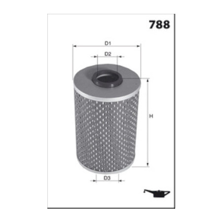 Filtre à huile MECAFILTER