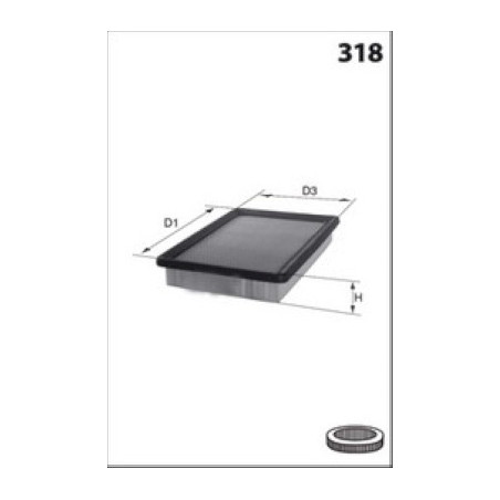 Filtre à air MECAFILTER