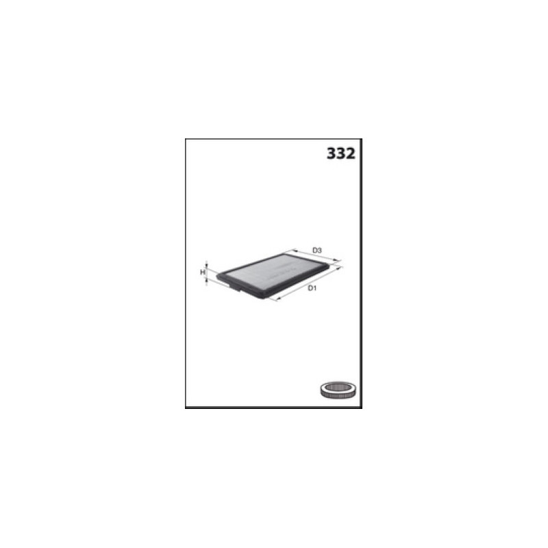 Filtre à air MECAFILTER