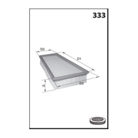 Filtre à air MECAFILTER