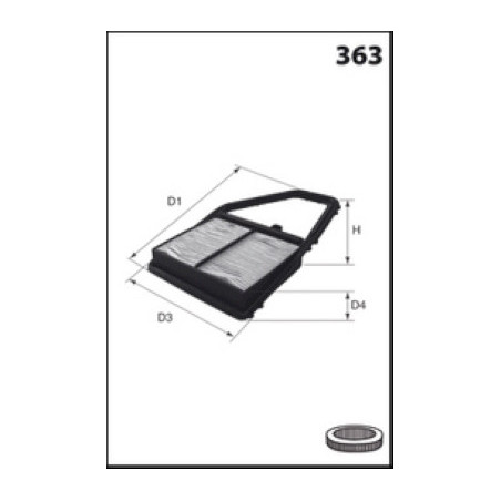 Filtre à air MECAFILTER