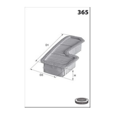 Filtre à air MECAFILTER