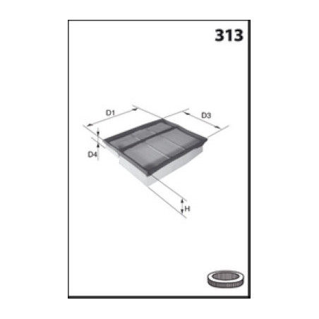 Filtre à air MECAFILTER