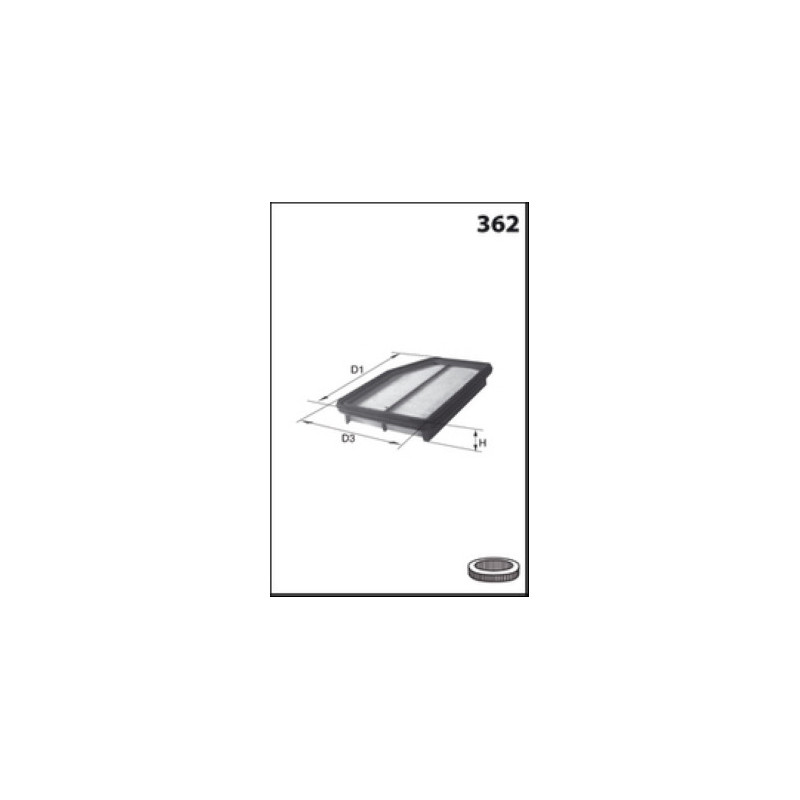 Filtre à air MECAFILTER