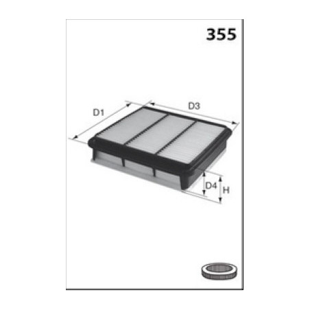 Filtre à air MECAFILTER