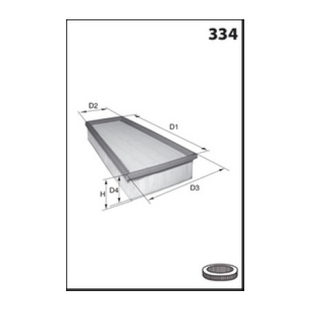Filtre à air MECAFILTER