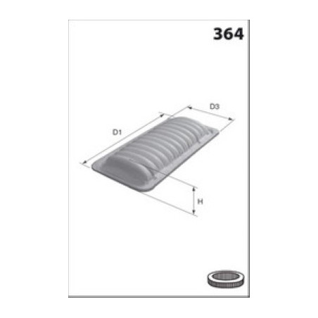 Filtre à air MECAFILTER