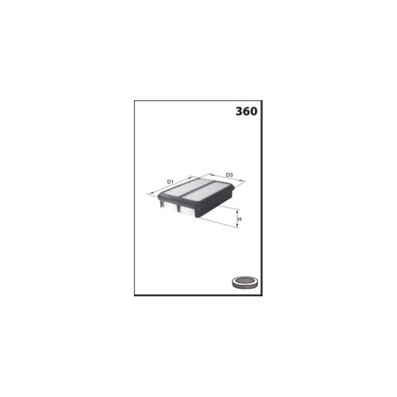 Filtre à air MECAFILTER