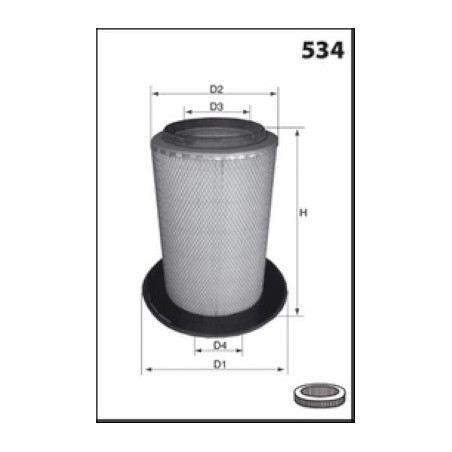 Filtre à air MECAFILTER