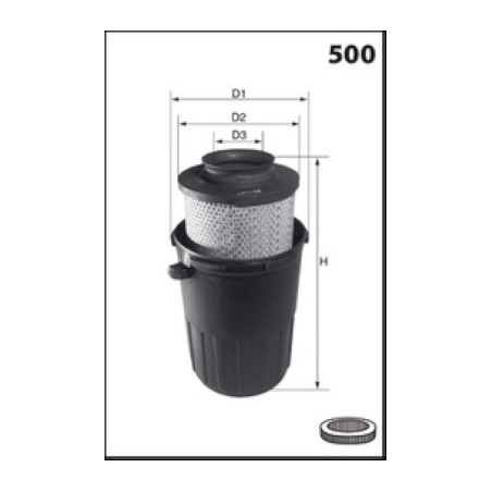 Filtre à air MECAFILTER