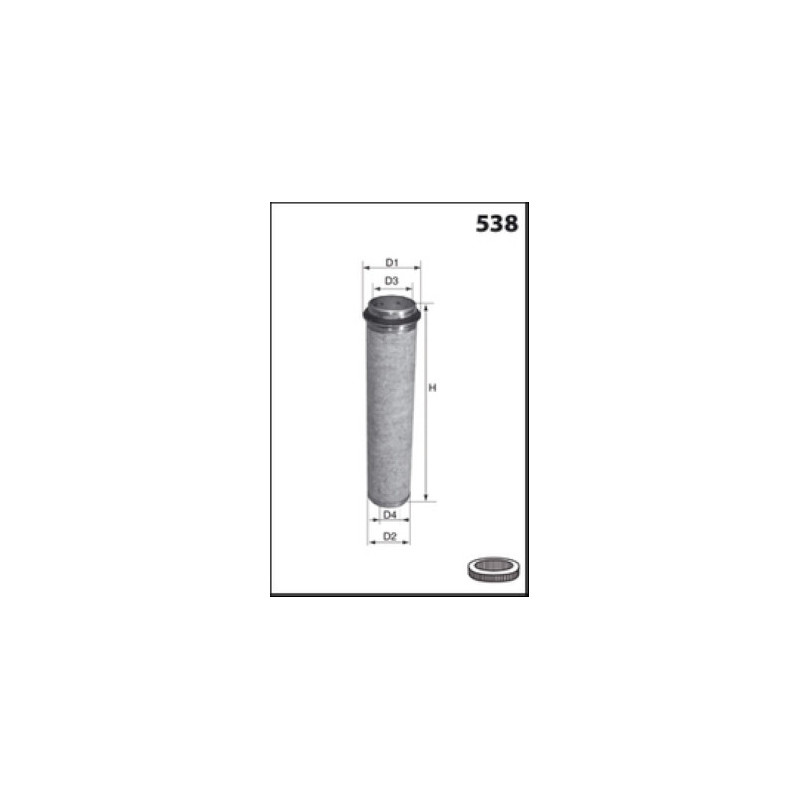 Filtre à air secondaire MECAFILTER