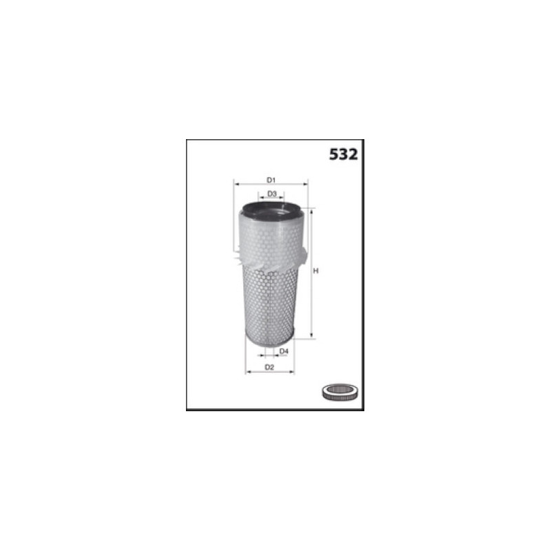 Filtre à air MECAFILTER