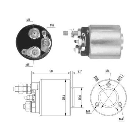 Contacteur (démarreur) MEAT...