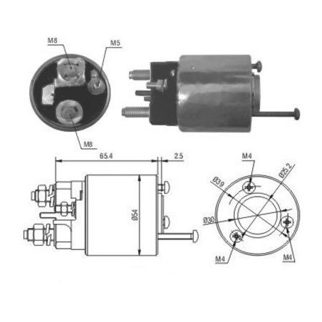 Contacteur (démarreur) MEAT...