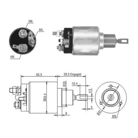 Contacteur (démarreur) MEAT...