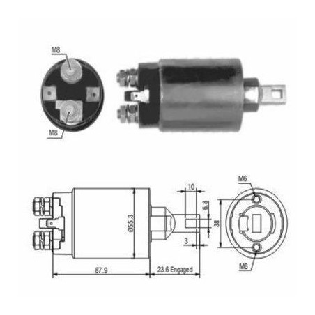 Contacteur (démarreur) MEAT...