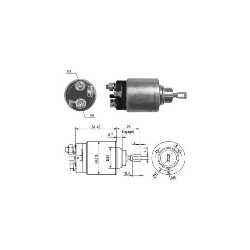 Contacteur (démarreur) MEAT & DORIA