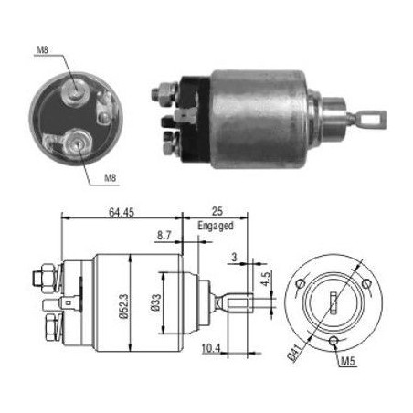 Contacteur (démarreur) MEAT...