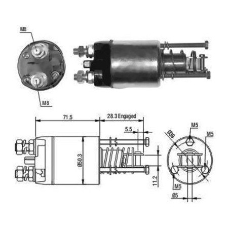 Contacteur (démarreur) MEAT...