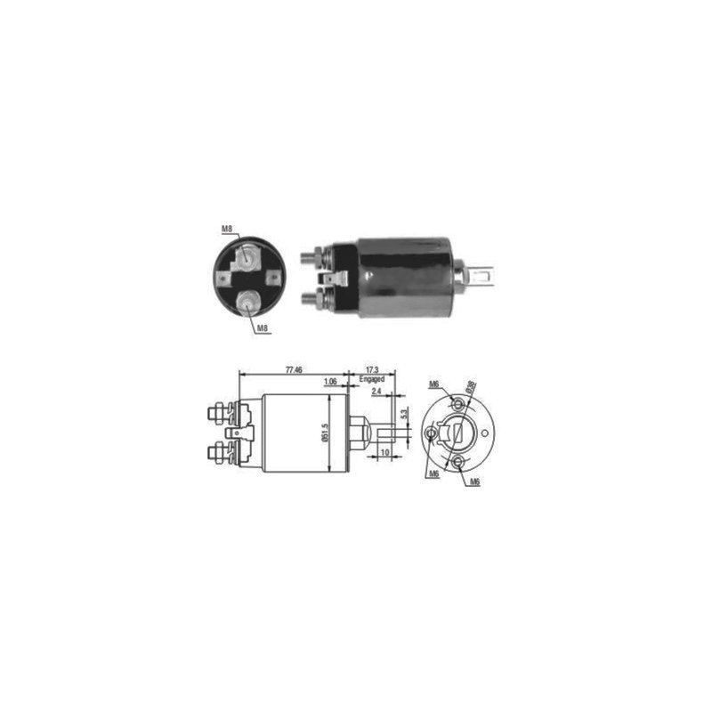 Contacteur (démarreur) MEAT & DORIA
