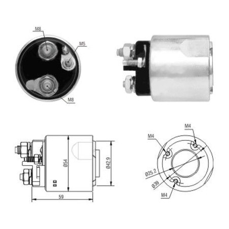 Contacteur (démarreur) MEAT...
