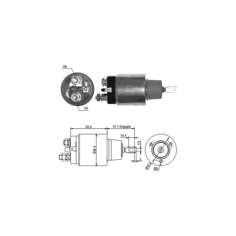 Contacteur (démarreur) MEAT & DORIA