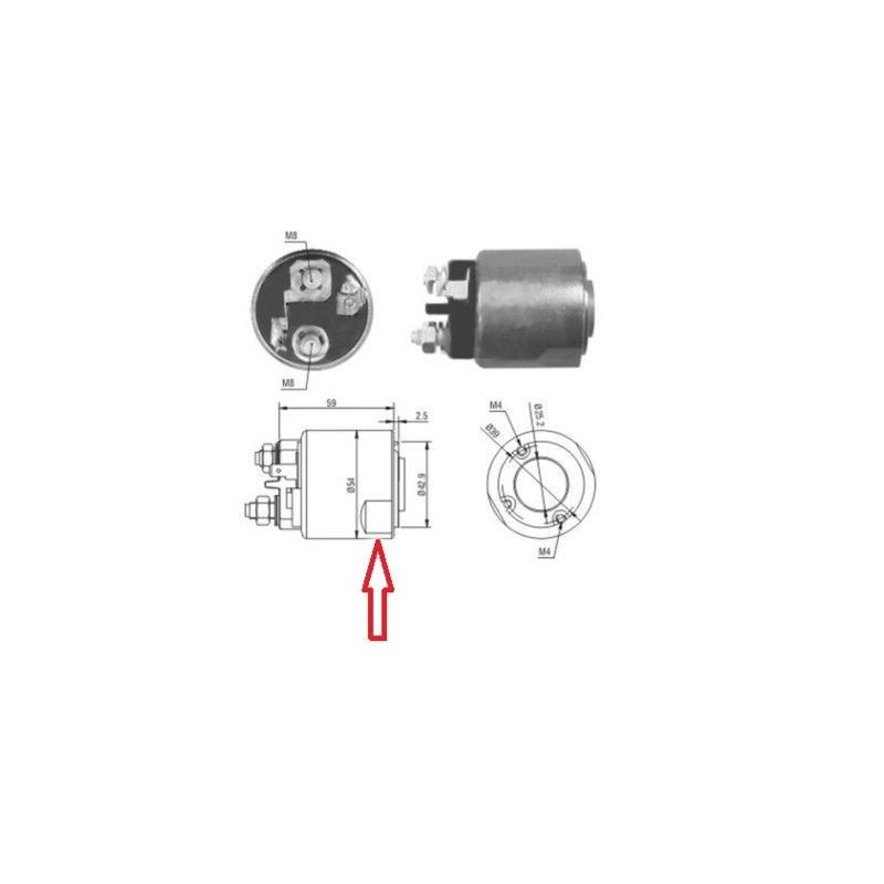 Contacteur (démarreur) MEAT & DORIA