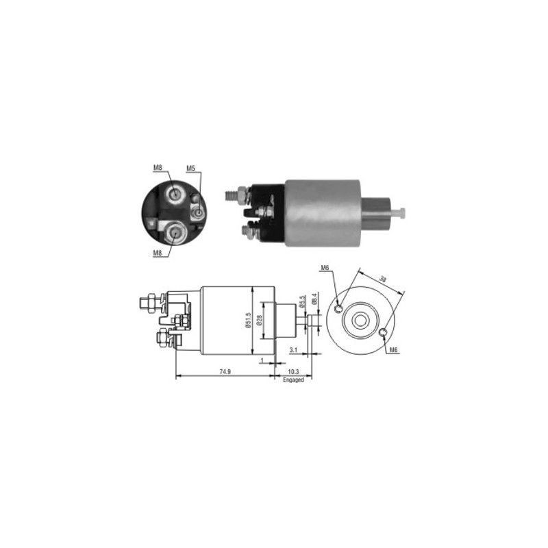 Contacteur (démarreur) MEAT & DORIA