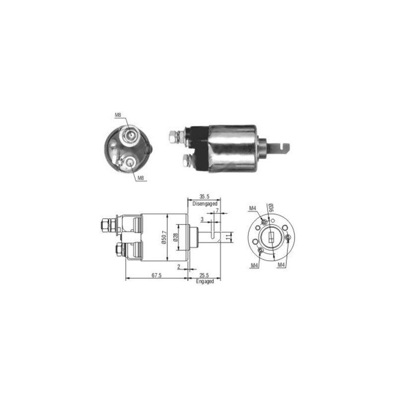 Contacteur (démarreur) MEAT & DORIA