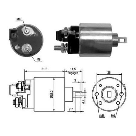 Contacteur (démarreur) MEAT...