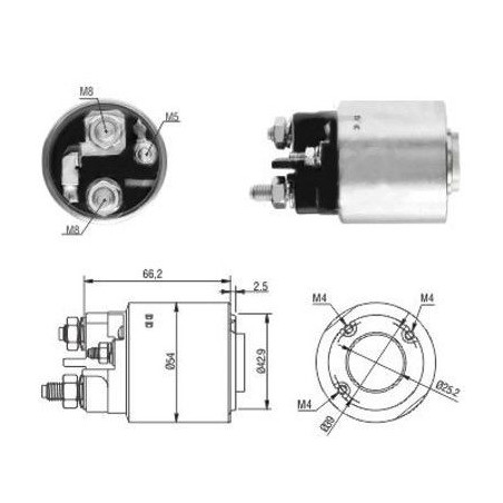 Contacteur (démarreur) MEAT & DORIA