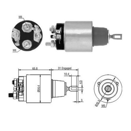 Contacteur (démarreur) MEAT...