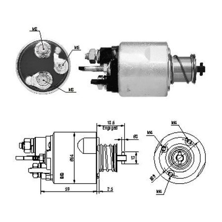 Contacteur (démarreur) MEAT...