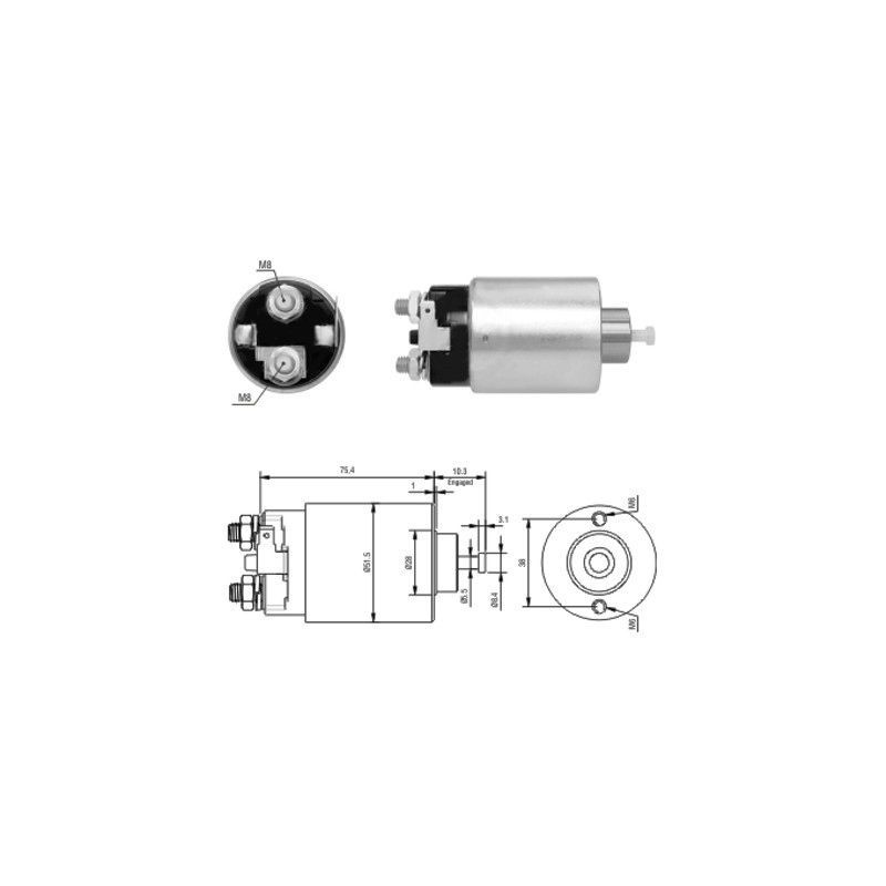 Contacteur (démarreur) MEAT & DORIA