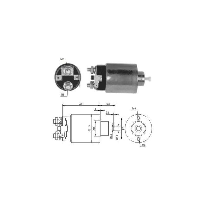 Contacteur (démarreur) MEAT & DORIA