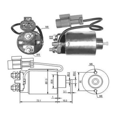 Contacteur (démarreur) MEAT...