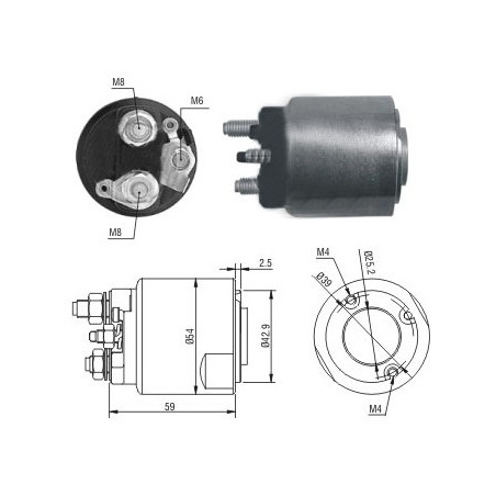 Contacteur (démarreur) MEAT...
