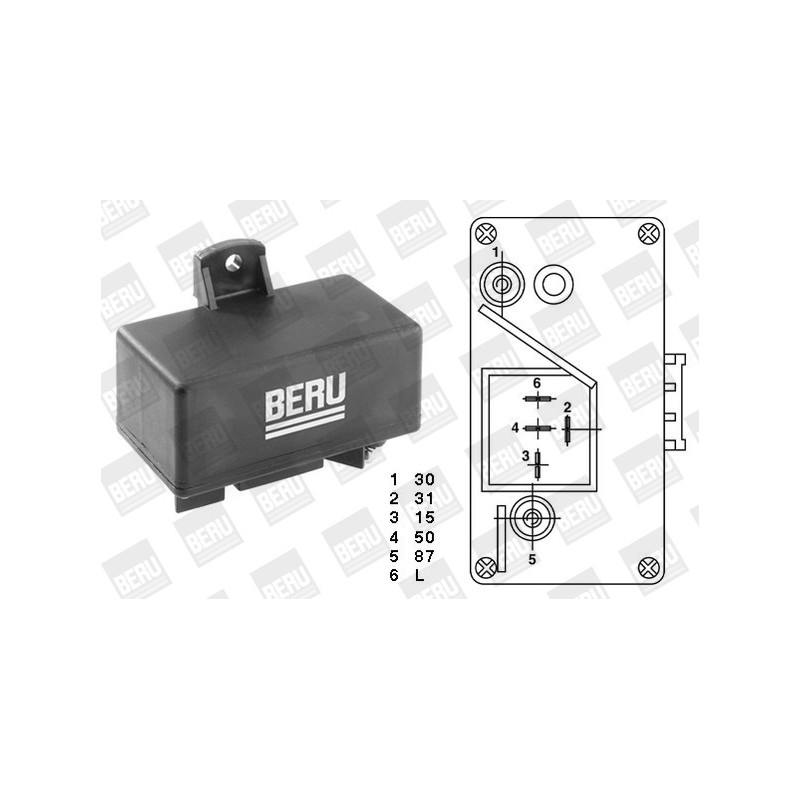 Temporisateur de préchauffage BERU