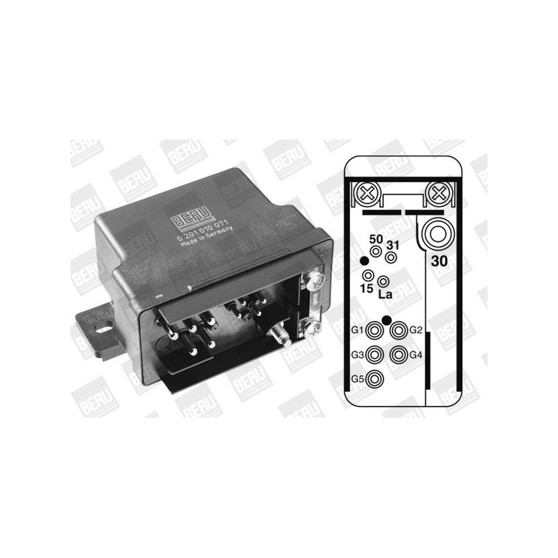 Temporisateur de préchauffage BERU