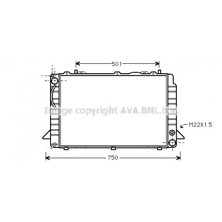 Radiateur AVA QUALITY COOLING