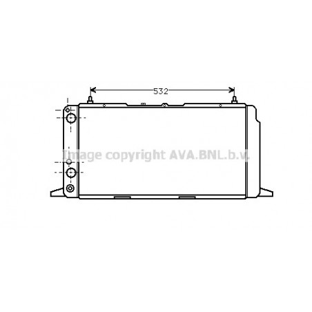 Radiateur AVA QUALITY COOLING