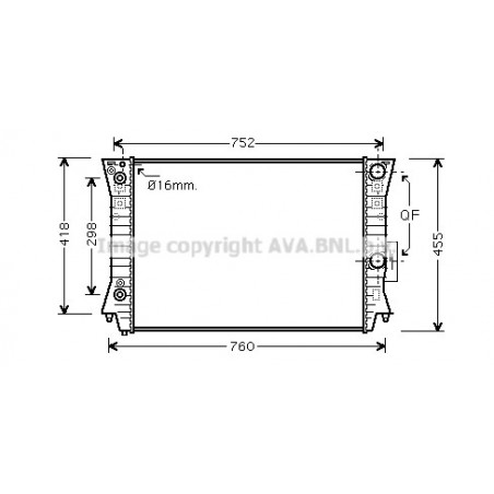 Radiateur AVA QUALITY COOLING