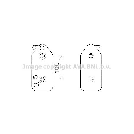 Radiateur d'huile de boite...