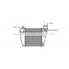 Intercooler (échangeur d'air) AVA QUALITY COOLING