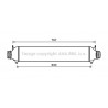 Intercooler (échangeur d'air) AVA QUALITY COOLING
