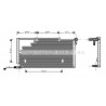 Condenseur de climatisation AVA QUALITY COOLING