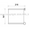 Radiateur de chauffage AVA QUALITY COOLING
