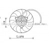 Ventilateur (refroidissement moteur) AVA QUALITY COOLING