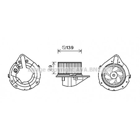 Moteur électrique (pulseur...