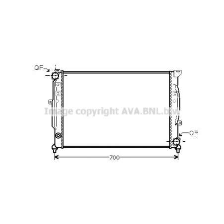 Radiateur AVA QUALITY COOLING